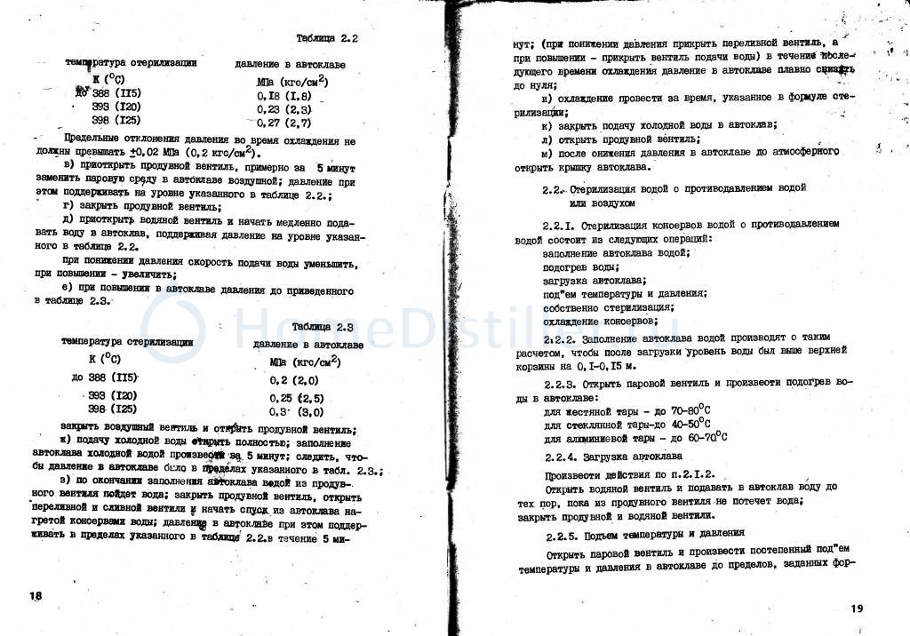 Рецепты приготовления в автоклаве